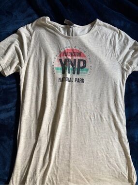 Delta Women's Cream Yellowstone YNP Short Sleeve Tee